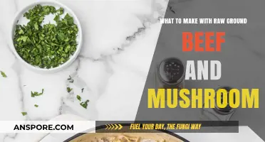Delicious Ground Beef and Mushroom Recipes: Easy Meal Ideas