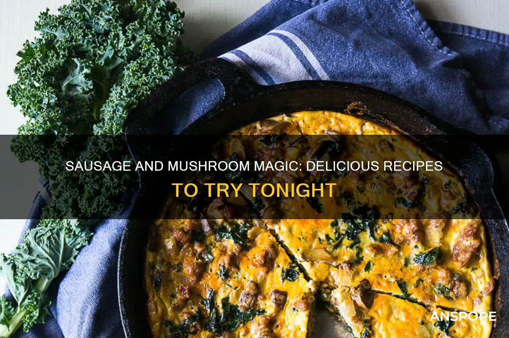 what to make with sausage and mushrooms