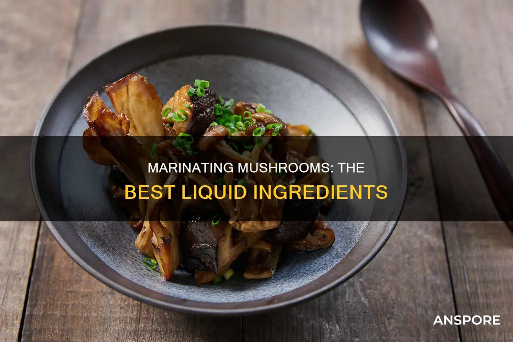 what to marinate mushrooms in