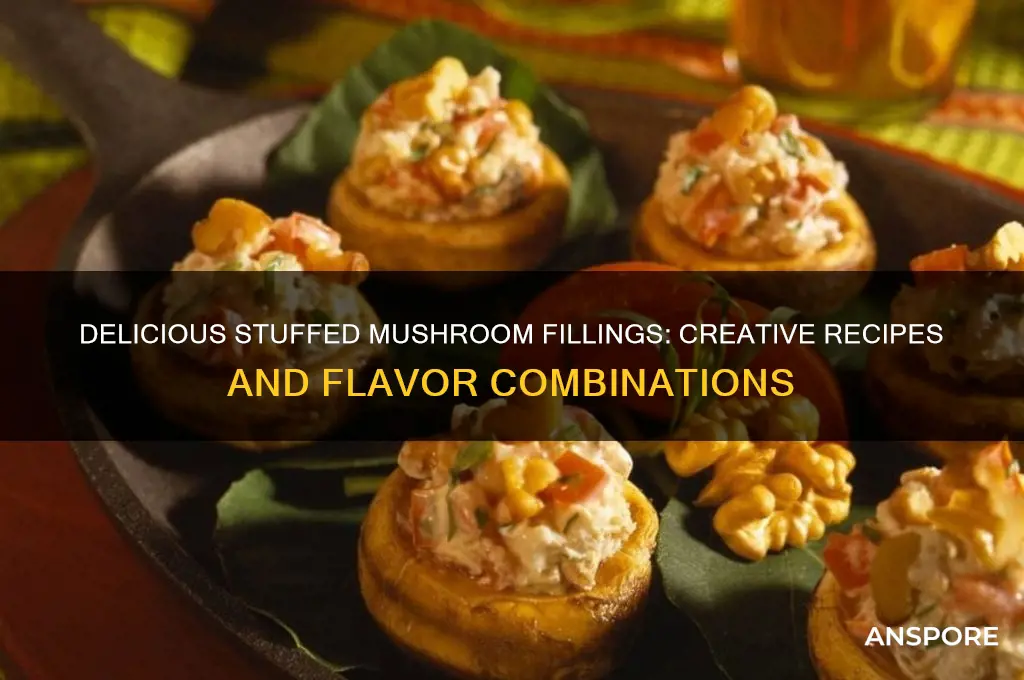 what to put in stuffed mushrooms