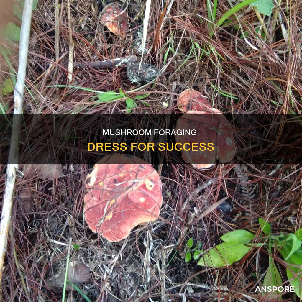 what to wear mushroom foraging