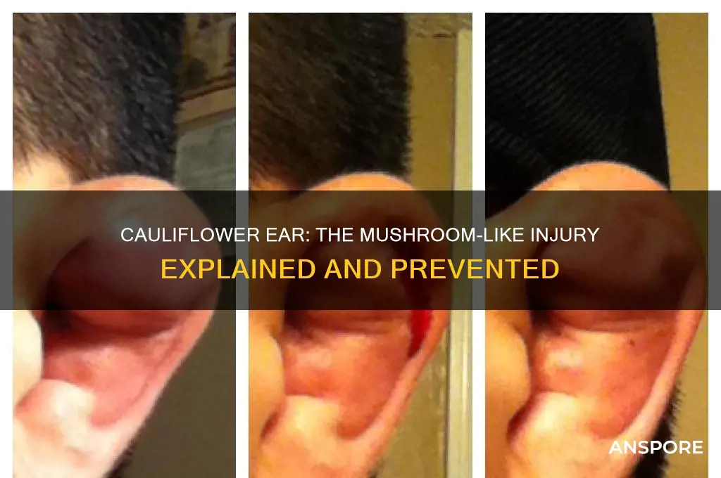 what type of injury make your ears look like mushrooms