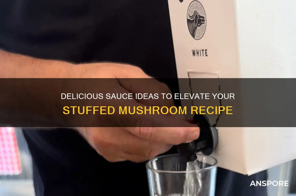 what type of sauce can i put on stuffed mushrooms