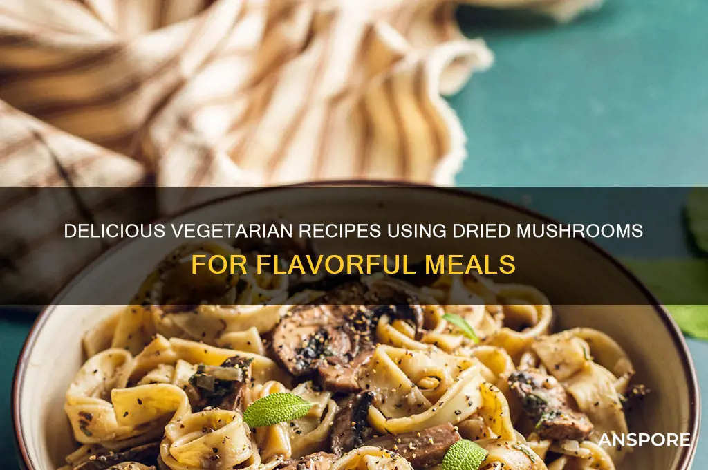 what vegetarian dishes can i use dried mushrooms