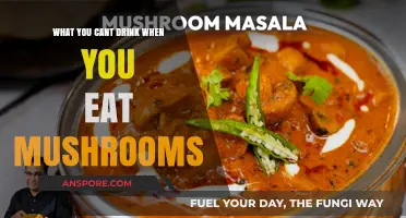 Mushroom Meals: Beverages to Avoid for Optimal Flavor and Safety
