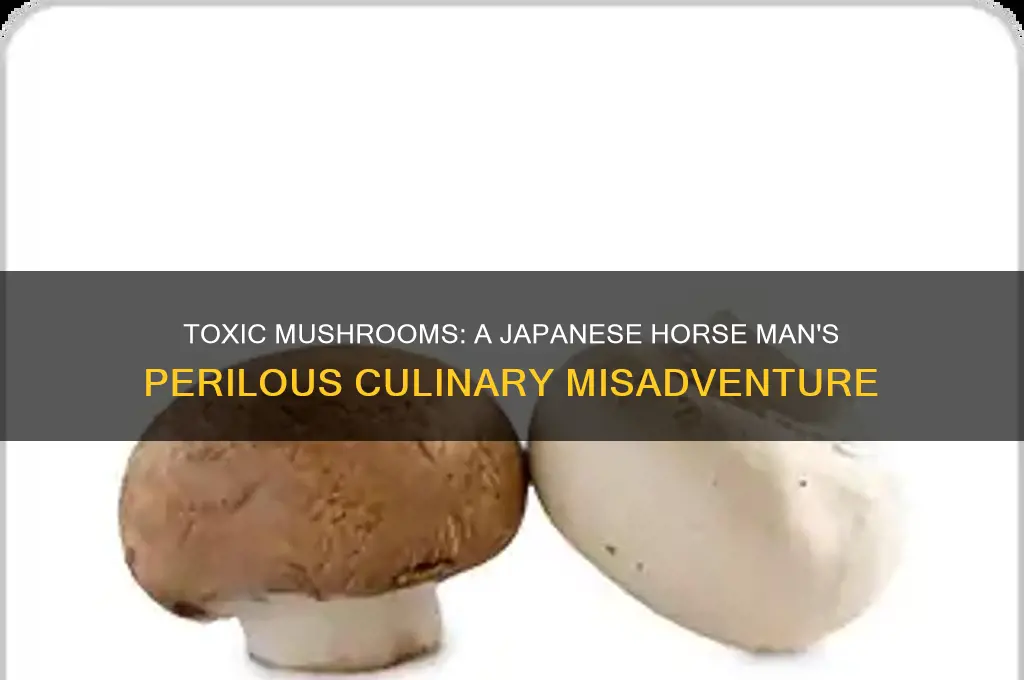 when a japanese horse man decides to eat toxic mushrooms