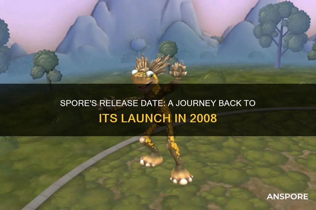 when did spore come out
