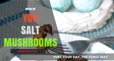 The Art of Salting Mushrooms: Timing is Everything