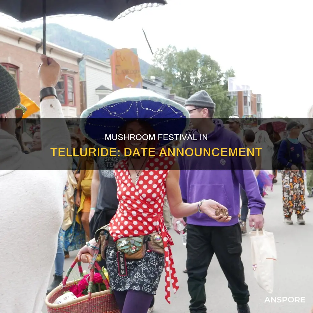 when is telluride mushroom festival
