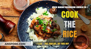 Should You Cook Rice First When Making Mushroom Chicken?