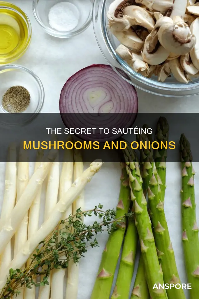 when sauteing mushrooms and onions
