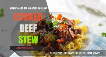 Perfect Timing: Adding Mushrooms to Slow Cooker Beef Stew for Rich Flavor
