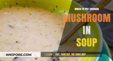 Perfect Timing: Adding Chicken Mushrooms to Soup for Maximum Flavor