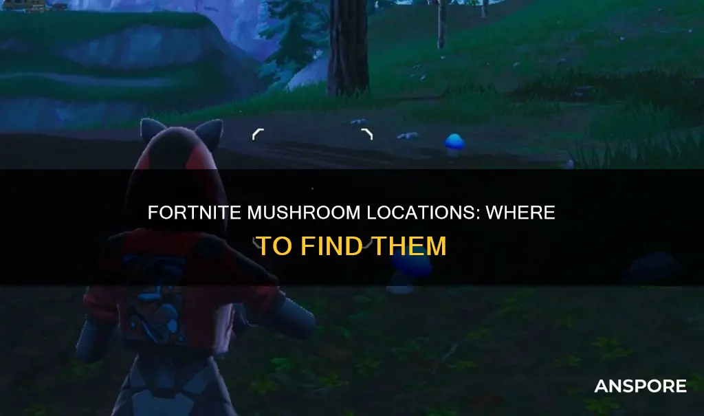 where are fortnite mushrooms