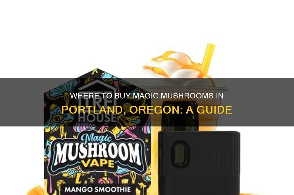 where can a person buy magic mushroom in portland or