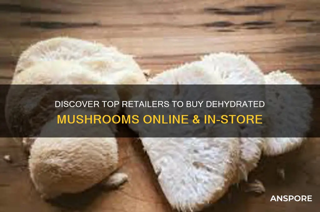 where can i buy dehydrated mushrooms