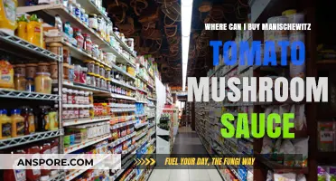 Where to Buy Manischewitz Tomato Mushroom Sauce: A Shopper's Guide