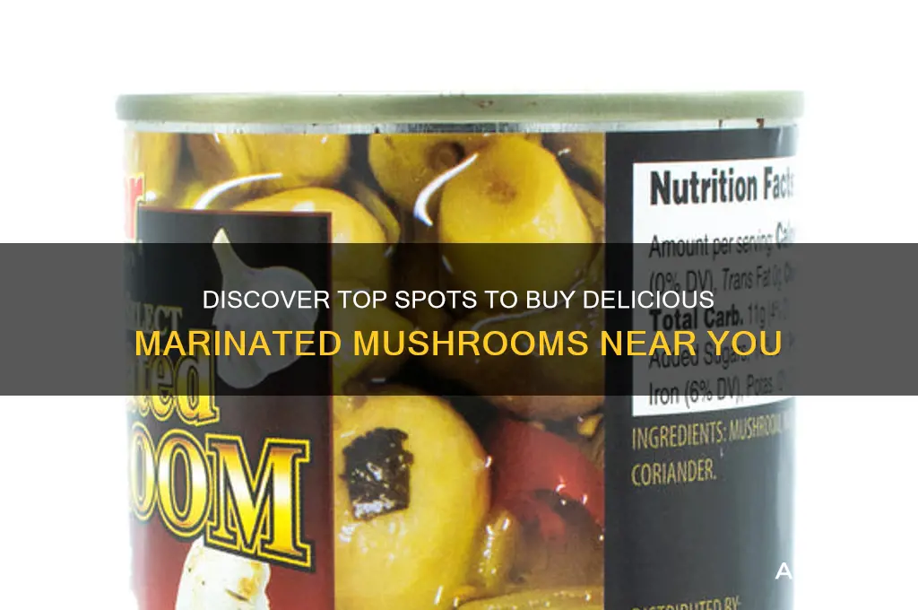 where can i buy marinated mushrooms