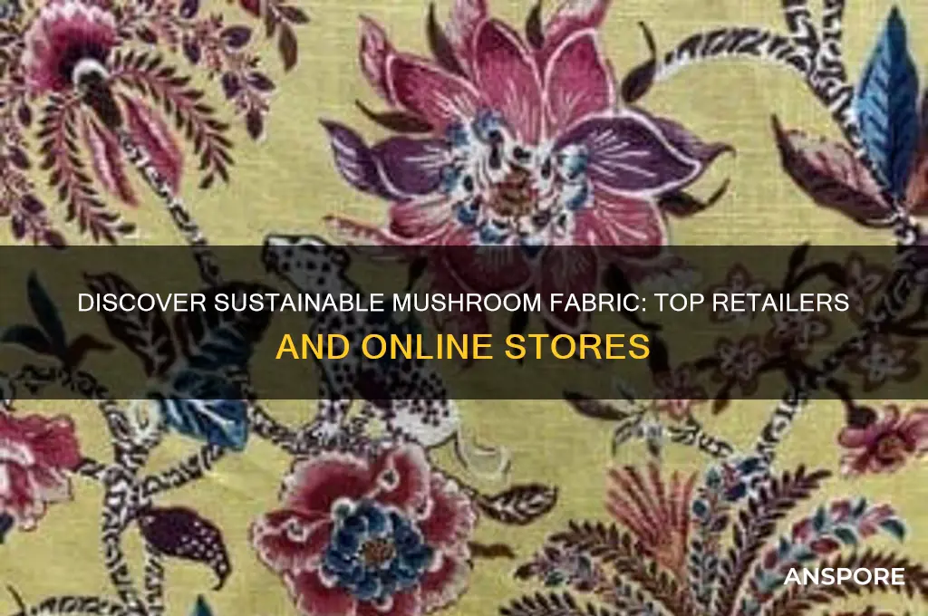 where can i buy mushroom fabric