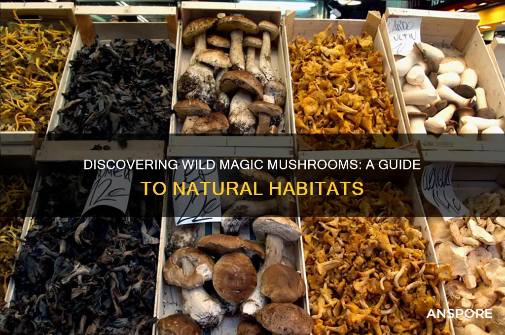 where can i find magic mushrooms in the wild