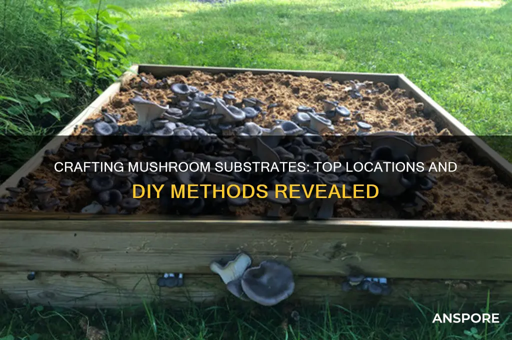 where can i make the substrate for mushrooms