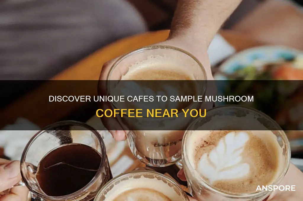where can i try mushroom coffee
