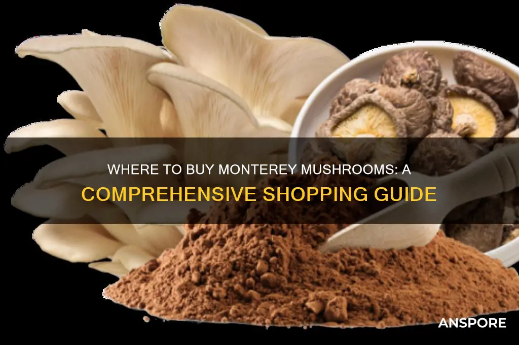where can monterey mushrooms be purchased