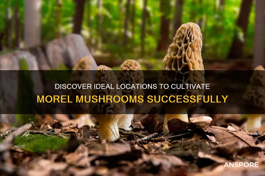 where can you grow morel mushrooms