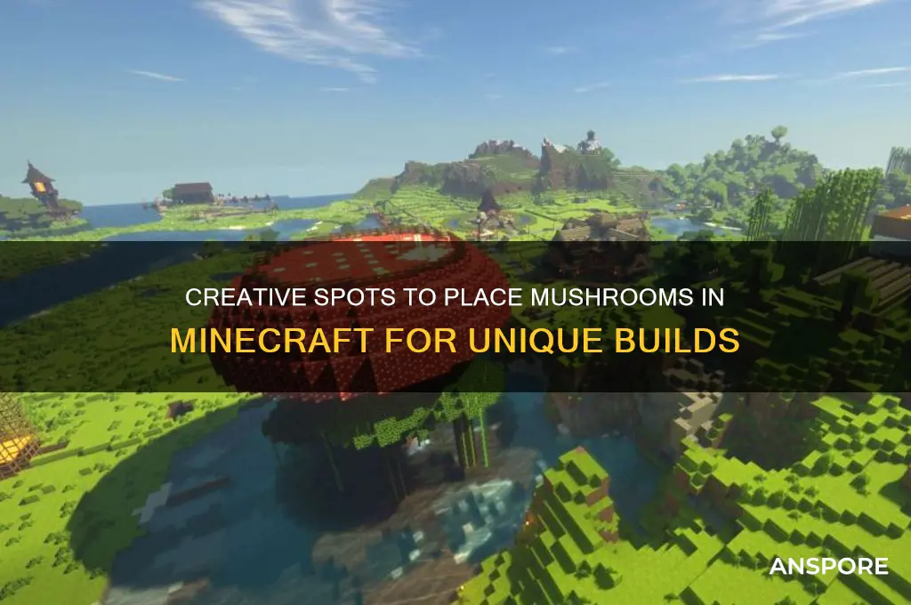 where can you place mushrooms mc