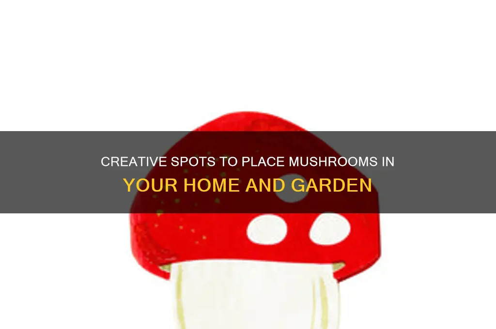 where can you place mushrooms