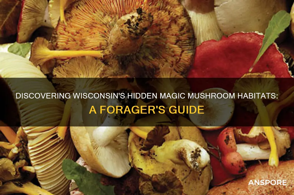 where do magic mushrooms grow in wisconsin