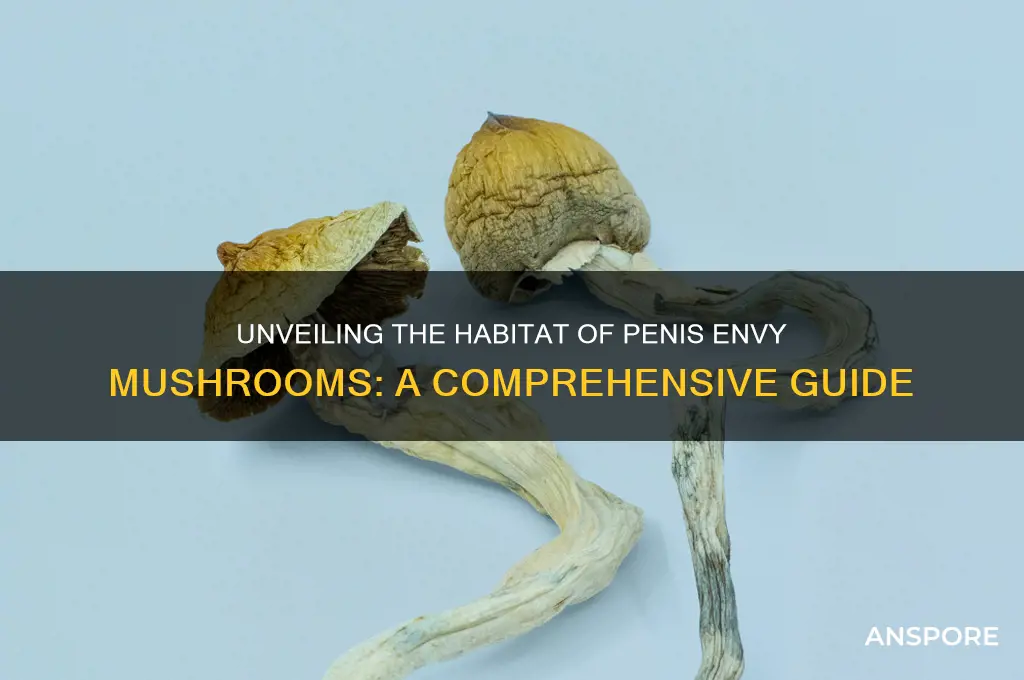 where do penis envy mushrooms grow
