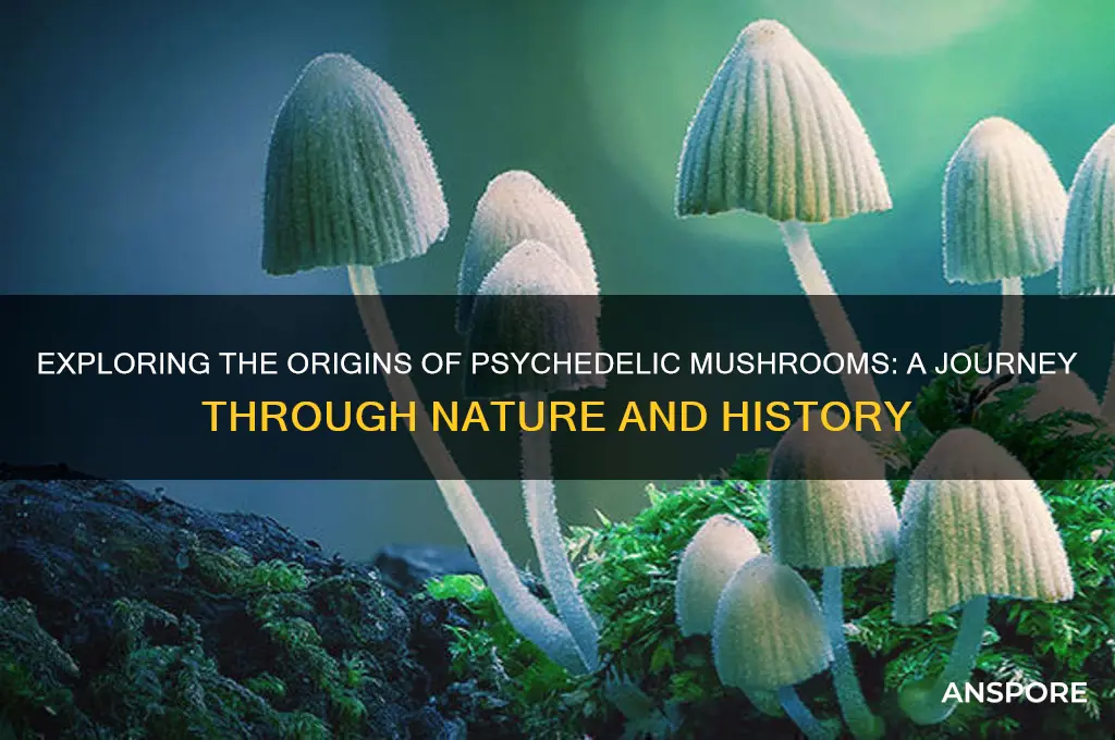 where do psychadelic mushrooms come from