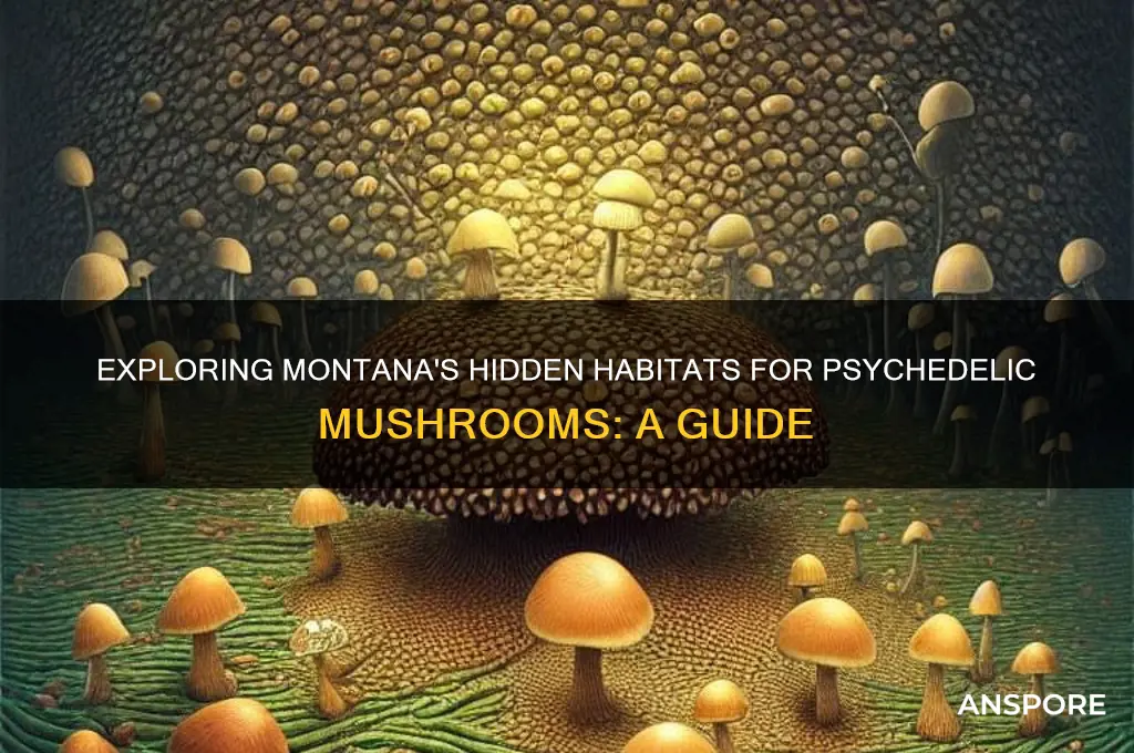 where do psychedelic mushrooms grow in montana