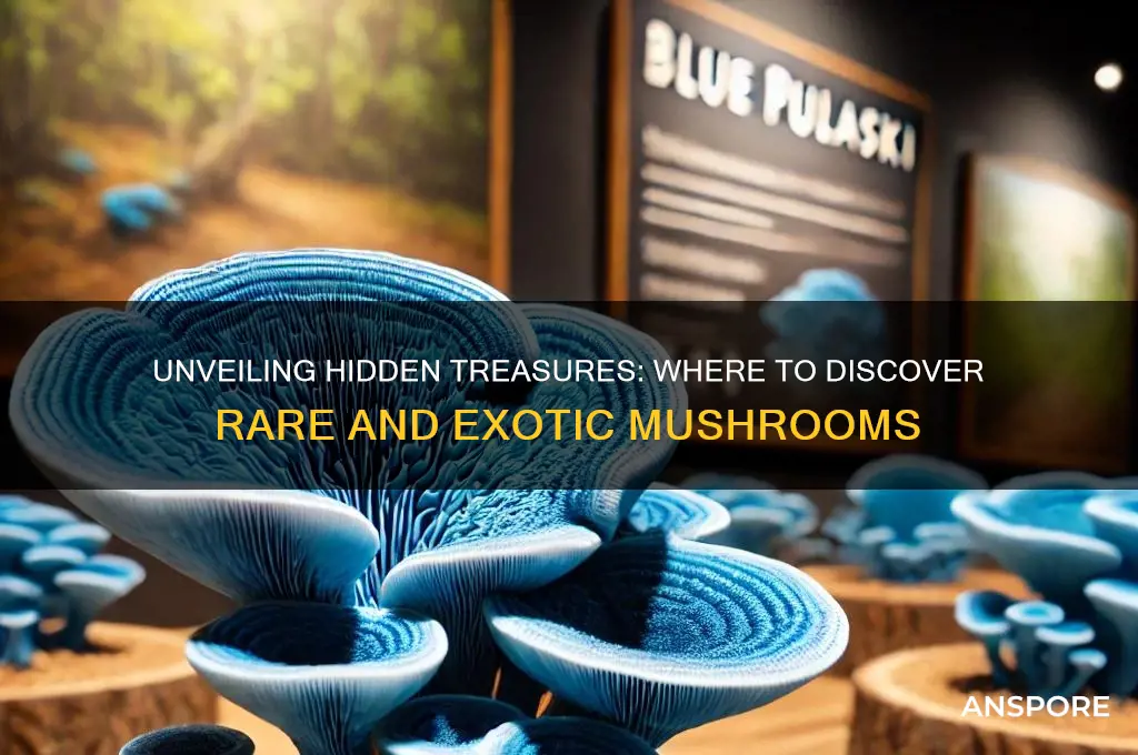 where do you find rare mushrooms