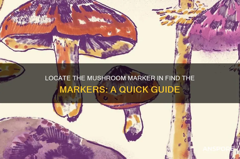 where is mushroom marker in find the markers