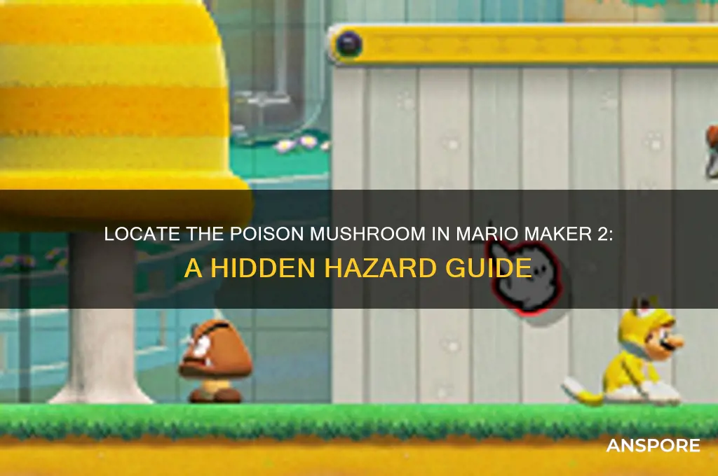 where is the poison mushroom in mario maker 2