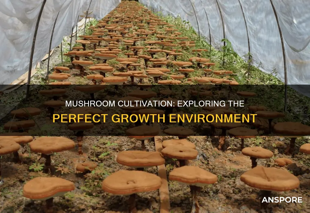 where mushrooms are grown