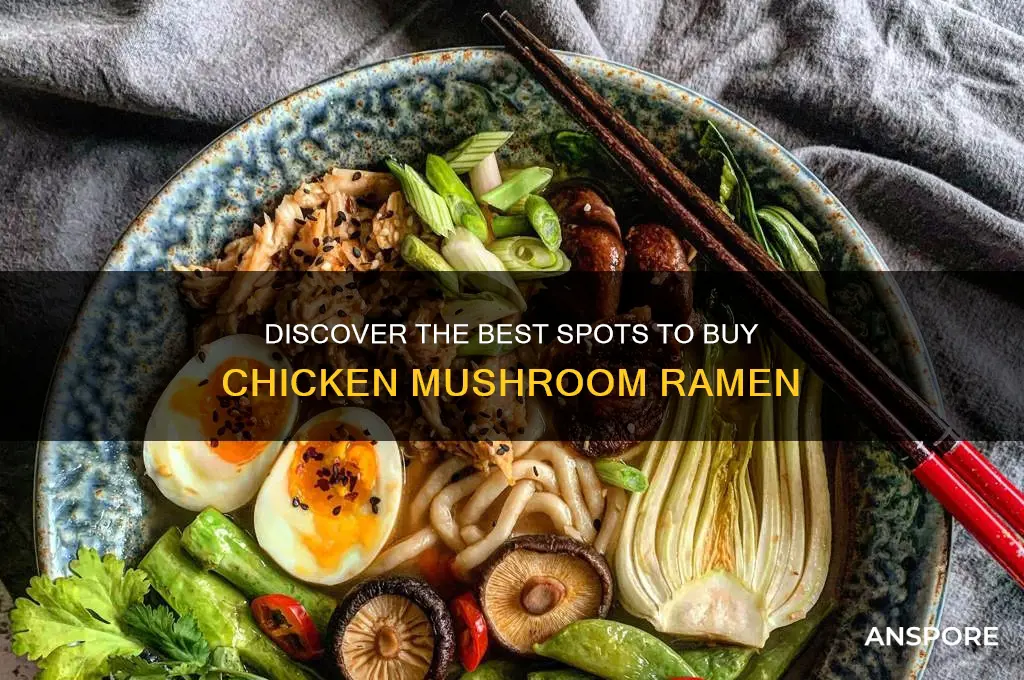 where to buy chicken mushroom ramen