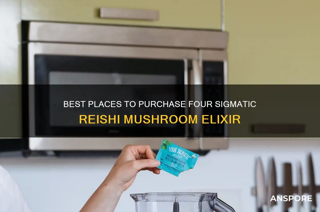 where to buy four sigmatic reishi mushroom elixir