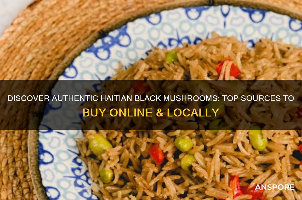 where to buy haitian black mushrooms