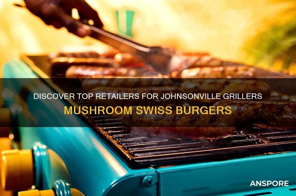 where to buy johnsonville grillers mushroom swiss burgers