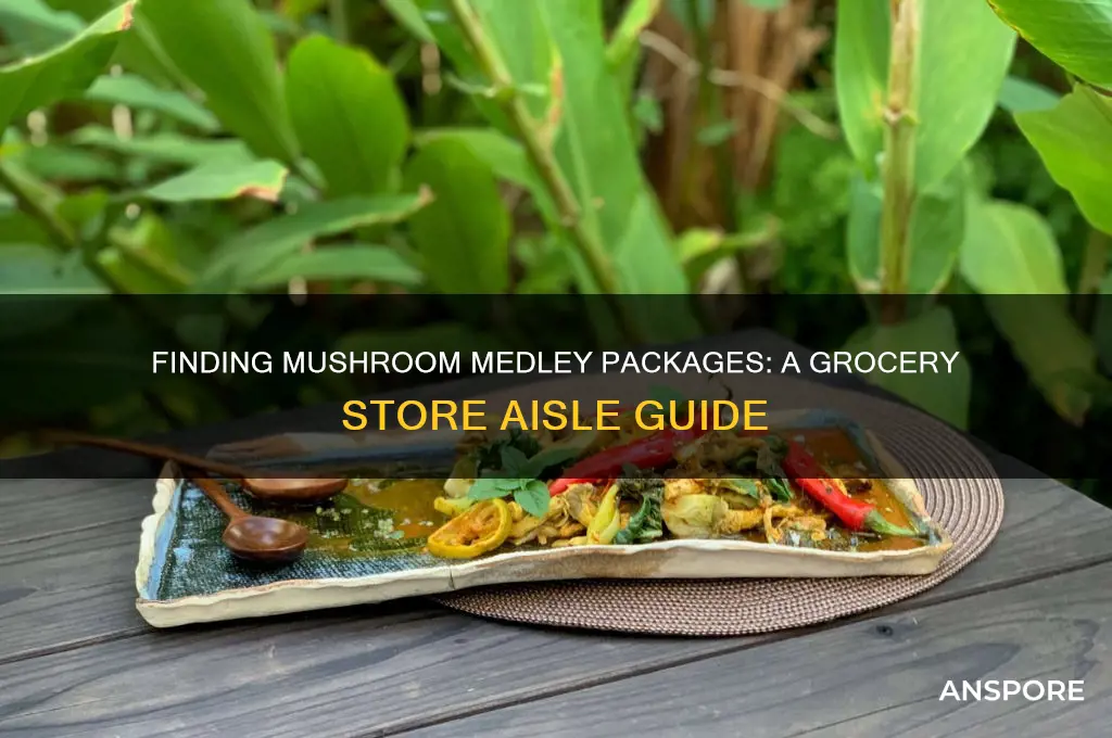 where to buy mushroom medley package in grocery store