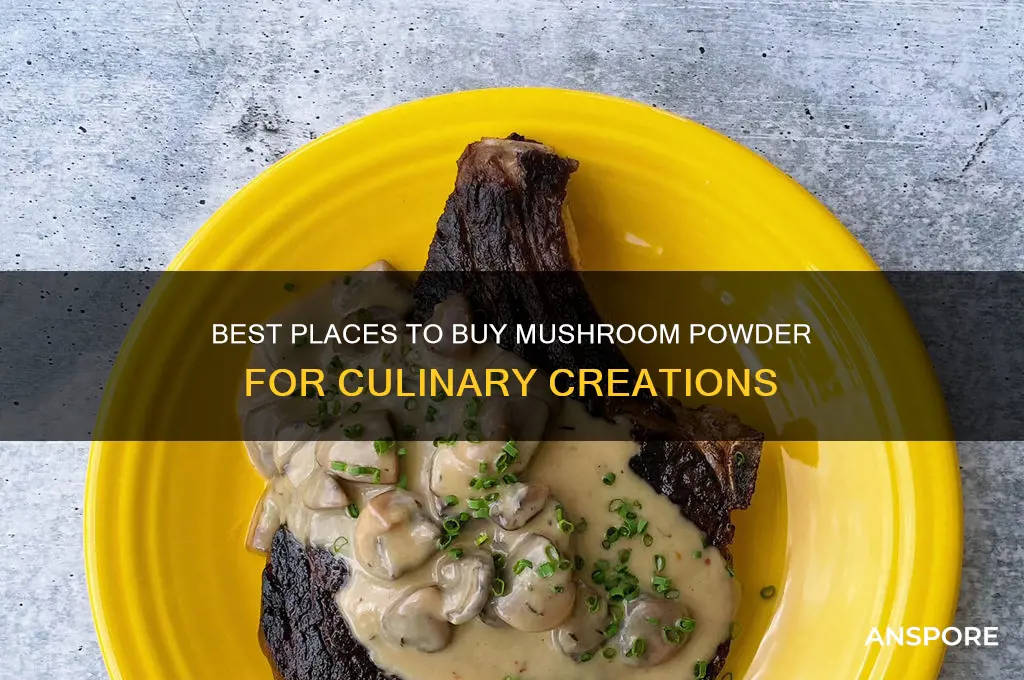 where to buy mushroom powder for cooking