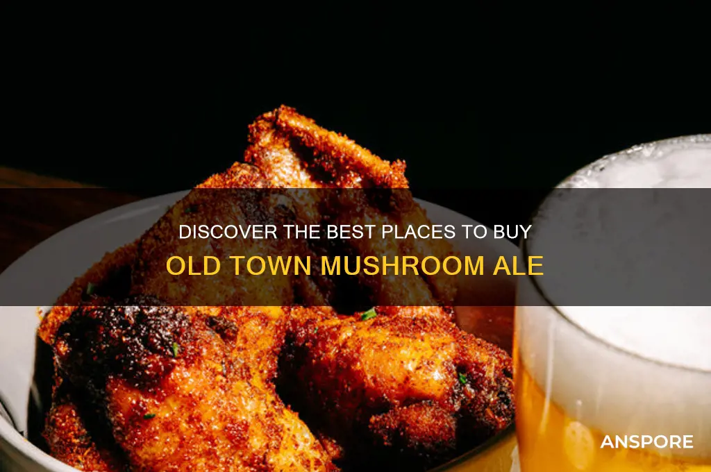 where to buy old town mushroom ale