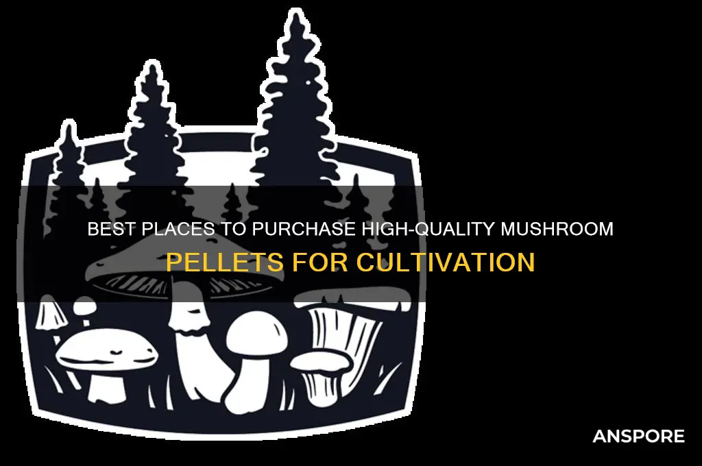 where to buy pellets for mushrooms