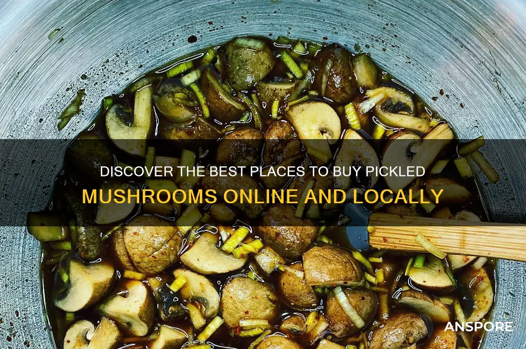 where to buy pickled mushrooms