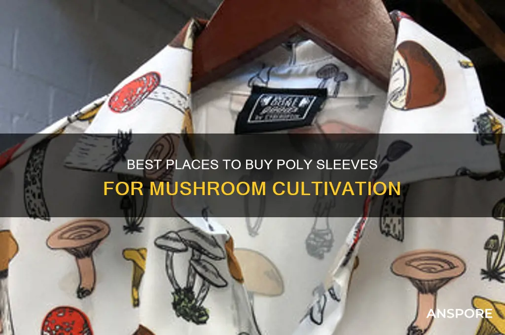 where to buy poly sleeve for mushroom