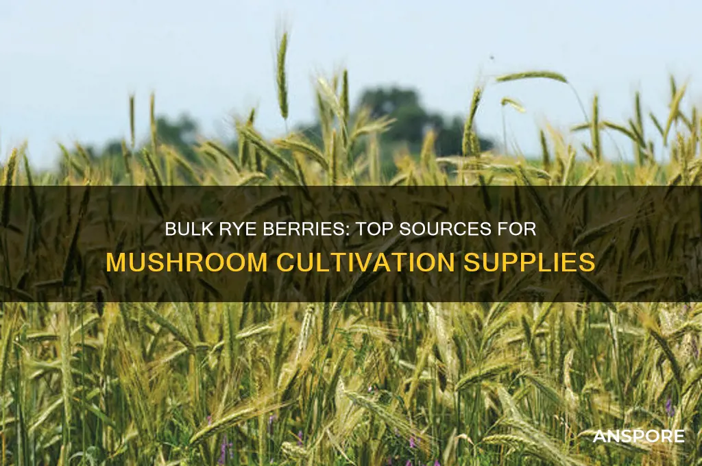 where to buy rye berries in bulk for growing mushrooms