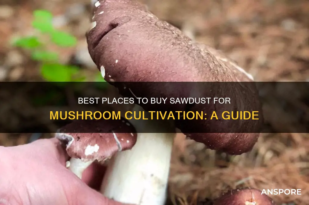 where to buy sawdust for mushrooms